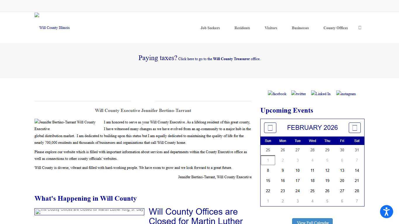 Will County Illinois - Home